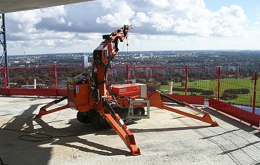 Мини-краны на объекте